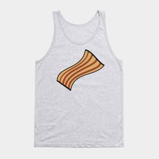 Piece of cartoon bacon Tank Top